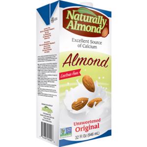 Naturally Almond Unsweetened Almond Milk