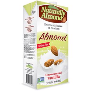 Naturally Almond Unsweetened Vanilla Almond Milk