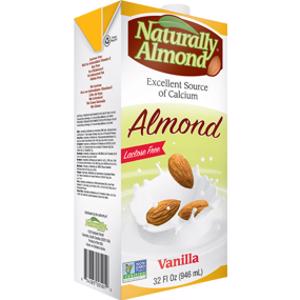 Naturally Almond Vanilla Almond Milk