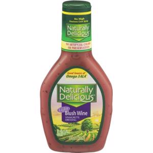 Naturally Delicious Light Blush Wine Vinaigrette Dressing