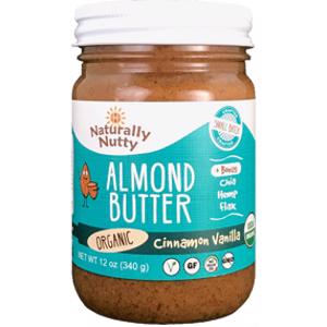 Naturally Nutty Organic Cinnamon Vanilla Almond Butter