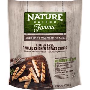 Nature Raised Farms Gluten Free Grilled Chicken Breast Strips