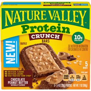 Nature Valley Chocolate Peanut Butter Protein Crunch Bar