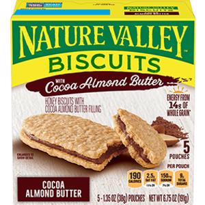 Nature Valley Cocoa Almond Butter Biscuits