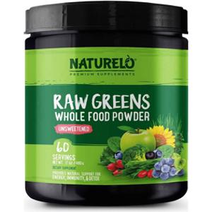 NATURELO Unsweetened Raw Greens