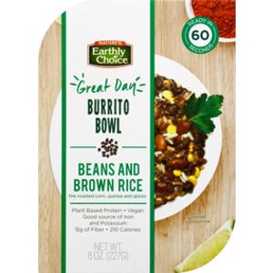 Nature's Earthly Choice Burrito Bowl