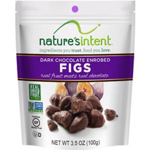 Nature's Intent Dark Chocolate Enrobed Figs