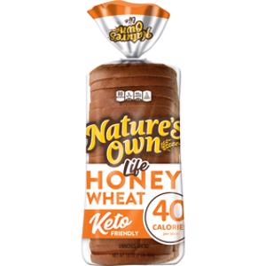 Nature's Own Life 40 Calories Honey Wheat Keto Bread
