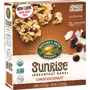 Nature's Path Organic Chococonut Sunrise Breakfast Bar