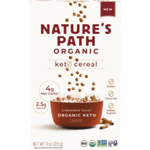 Nature's Path Organic Cinnamon Toast Keto Cereal