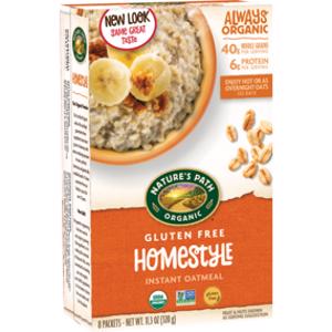 Nature's Path Organic Gluten Free Homestyle Oatmeal