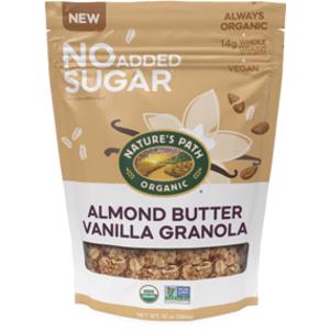 Nature's Path Organic No Added Sugar Almond Butter Vanilla Granola