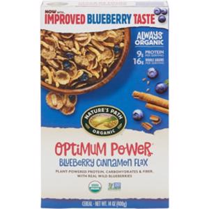 Nature's Path Organic Optimum Power Blueberry Cinnamon Flax Cereal