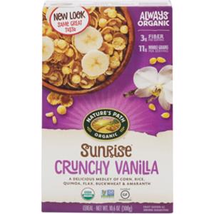 Nature's Path Organic Sunrise Crunchy Vanilla Cereal