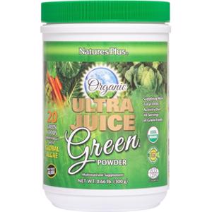Natures Plus Organic Ultra Juice Green Powder