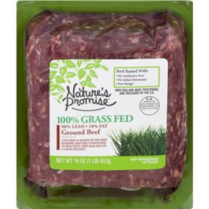 Nature's Promise Grass-fed 90% Lean Ground Beef