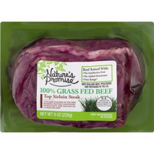 Nature's Promise Grass-fed Top Sirloin Steak