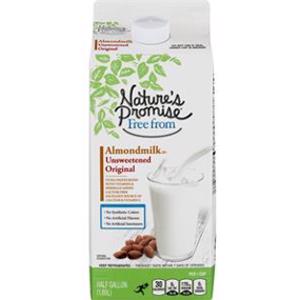 Nature's Promise Unsweetened Almond Milk