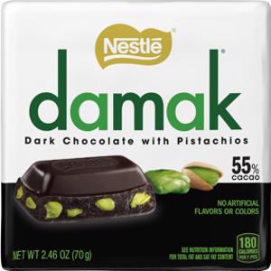 Nestle Damak Dark Chocolate with Pistachios