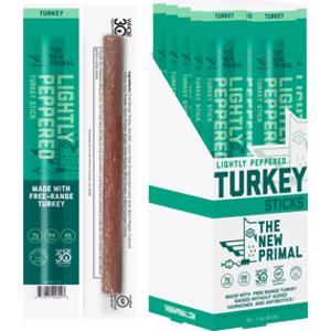 The New Primal Lightly Peppered Turkey Sticks