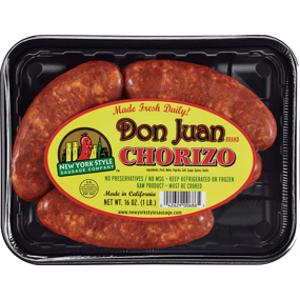 New York Style Sausage Co. Don Juan Chorizo