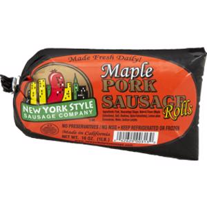 New York Style Sausage Co. Maple Pork Sausage Rolls