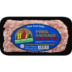 New York Style Sausage Co. Pork Sausage Breakfast-Bulk