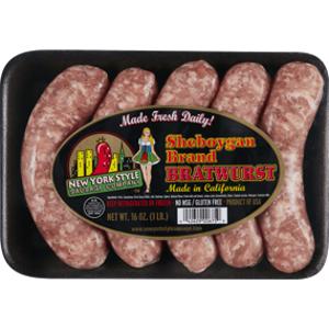 New York Style Sausage Co. Sheboygan Brand Bratwurst