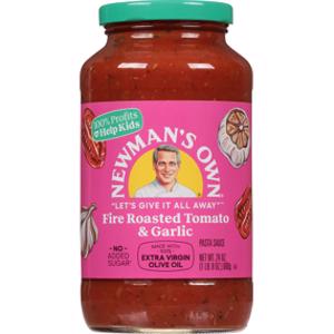 Newman's Own Fire Roasted Tomato & Garlic Pasta Sauce