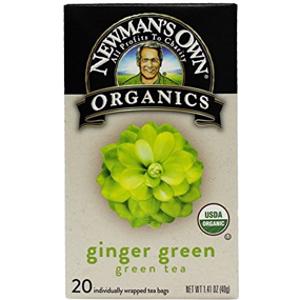 Newman's Own Organic Ginger Green Tea