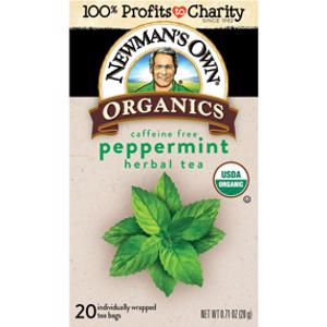 Newman's Own Organic Peppermint Herbal Tea