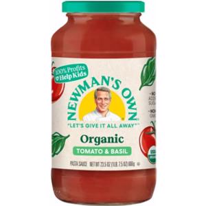 Newman's Own Organic Tomato & Basil Pasta Sauce