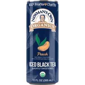 Newman's Own Organics Peach Iced Black Tea