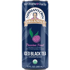 Newman's Own Organics Unsweetened Passion Fruit Iced Black Tea