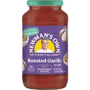 Newman's Own Roasted Garlic Pasta Sauce