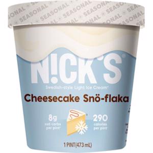 Nick's Cheesecake Snowflakes Light Ice Cream