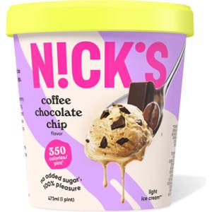Nick's Coffee Chocolate Chip Light Ice Cream
