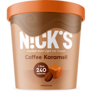 Nick's Coffee Karamell Light Ice Cream