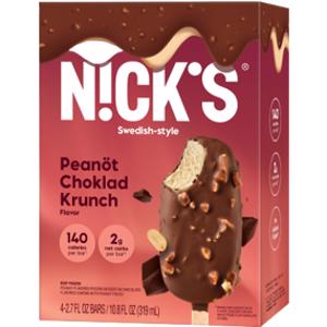 Nick's Peanut Choklad Krunch Ice Cream Bar