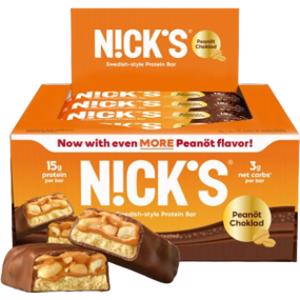 Nick's Peanut Choklad Protein Bar