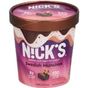Nick's Swedish Munchies Light Ice Cream