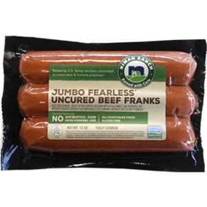 Niman Ranch Jumbo Beef Fearless Franks