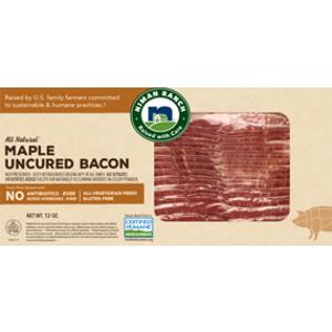 Niman Ranch Uncured Maple Bacon