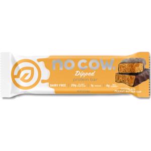 No Cow Dipped Chocolate Peanut Butter Cup Protein Bar