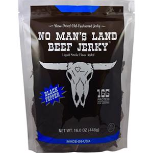No Man's Land Black Pepper Beef Jerky