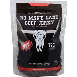 No Man's Land Hot Beef Jerky