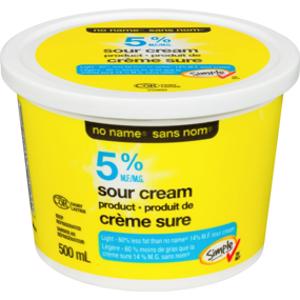 No Name 5% Sour Cream