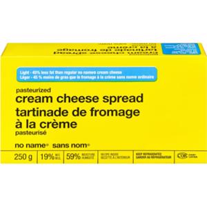 No Name Light Cream Cheese