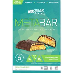 No Sugar Company Metabar Chocolate Caramel Peanut