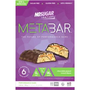 No Sugar Company Metabar Chocolate Peanut Crunch